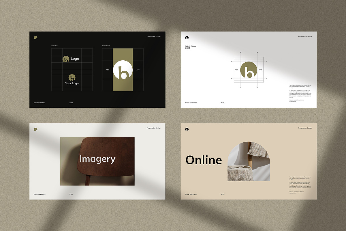 Brand Guidelines Template, a Presentation Template by PrintIdea (Photo 6 of 11)