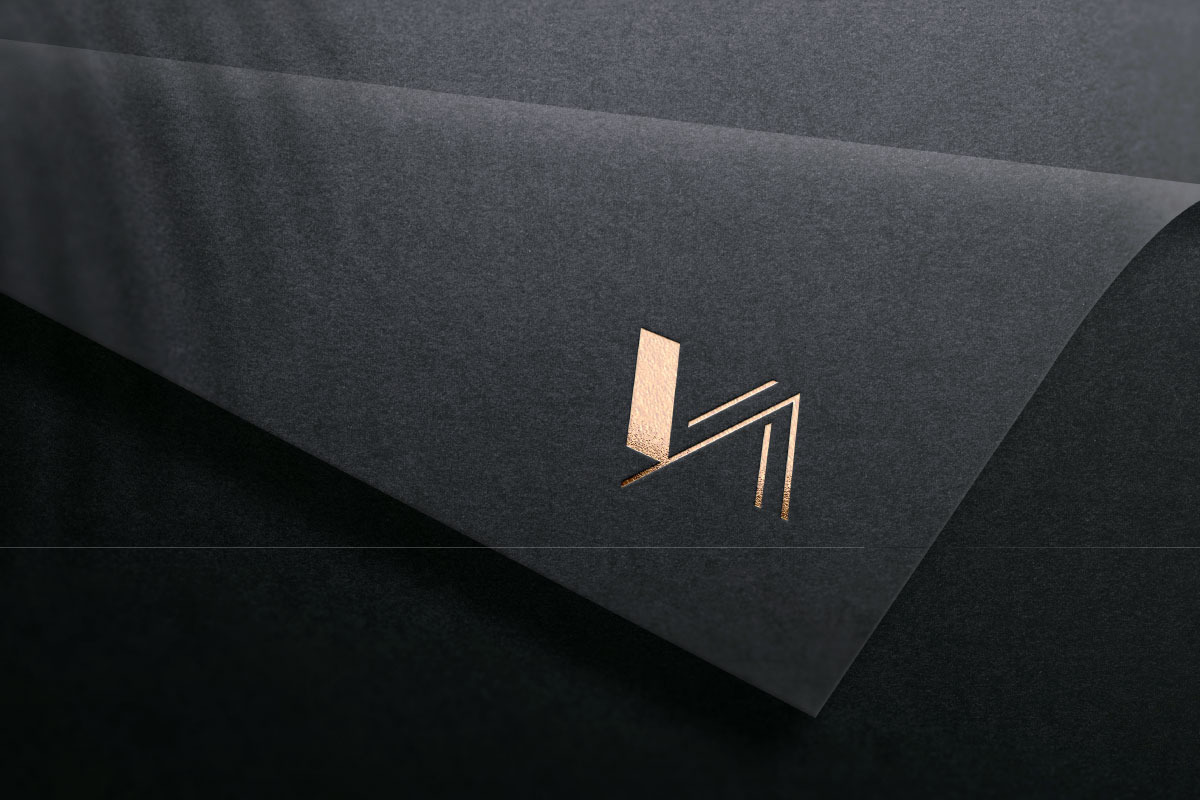 Minimalist VA Logo - VANICHLY preview 3