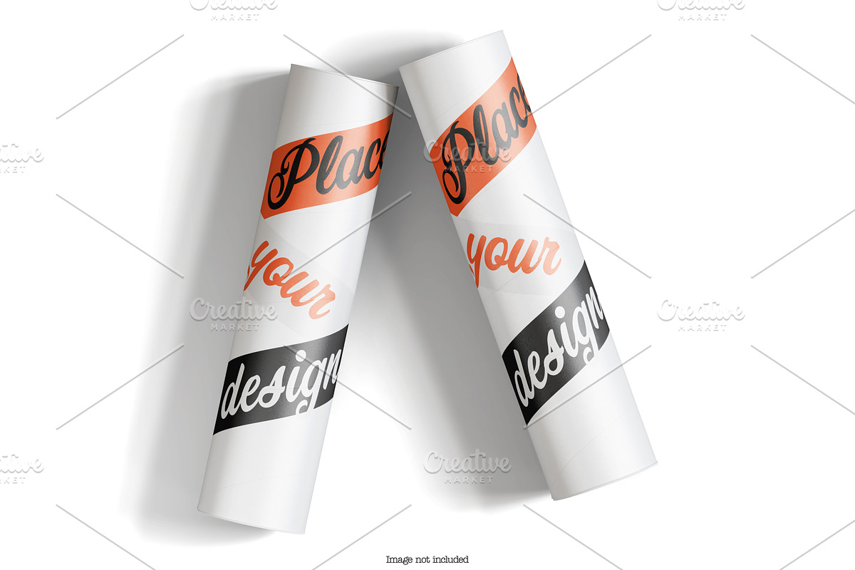 Paper tube packaging mockup bundles, a Packaging Mockup by Ambo Ampeng (Photo 24 of 32)