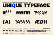 Nox Eternis - Sans serif font family, a Sans Serif Font by Artistic & Unique (Thumbnail 4 of 15)