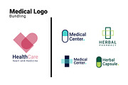 Medical Pharmacy Logo Bundle, a Branding & Logo Template by Dyn Studio (Thumbnail 1 of 6)