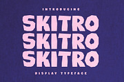 Skitro | Cutout Font, a Sans Serif Font by ESEM (Thumbnail 1 of 4)