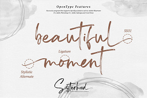 Sisterhood - Chic Brush Font