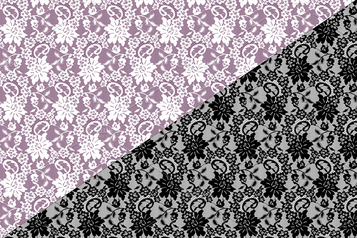 Snow White Lace Collection, a Pattern Graphic by Simple Design (Photo 5 of 5)