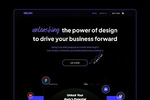 Unleash - Design Agency Website