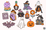 Halloween Cute Spooky Bundle Png Svg, an Object Graphic by HeyLenaArts (Thumbnail 2 of 11)