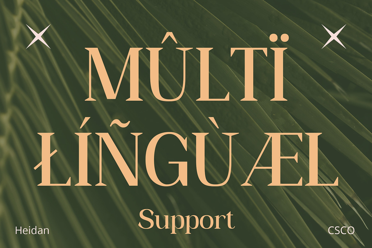Heidan – Wedge Serif Font, a Serif Font by Craft Supply Co. (Photo 8 of 8)