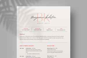 Modern Resume Template CV