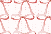Lottie's Lace Pink Bows Set of 6, a Pattern Graphic by Amy Lynn Grover (Thumbnail 3 of 6)