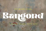 Bangond | A Bold Classic Serif, a Serif Font by Andrimada Creative (Thumbnail 1 of 13)