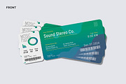 Gradient Music Event Ticket, a Print Template by Siska Arista (Thumbnail 2 of 3)