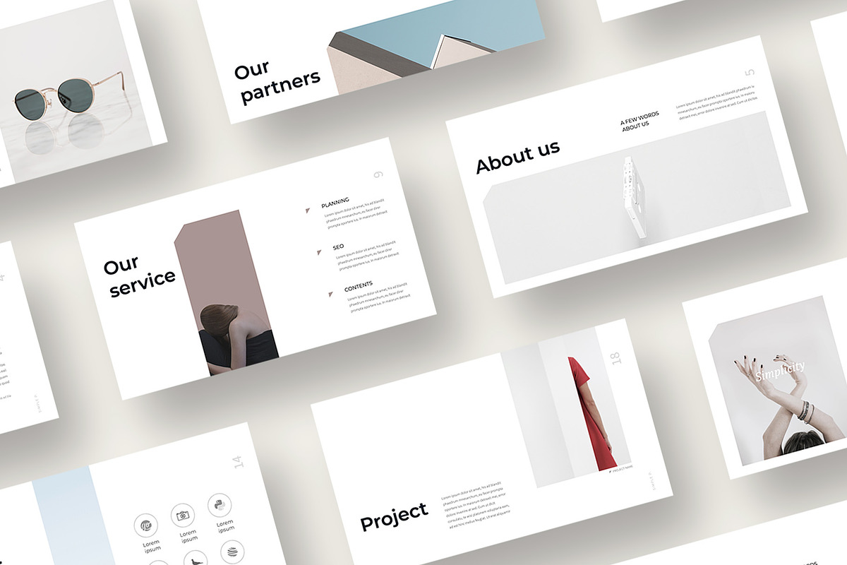 Simple P. PowerPoint Template, a Presentation Template by Simple P. (Photo 3 of 10)