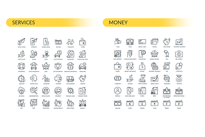 Finance Outline Icons