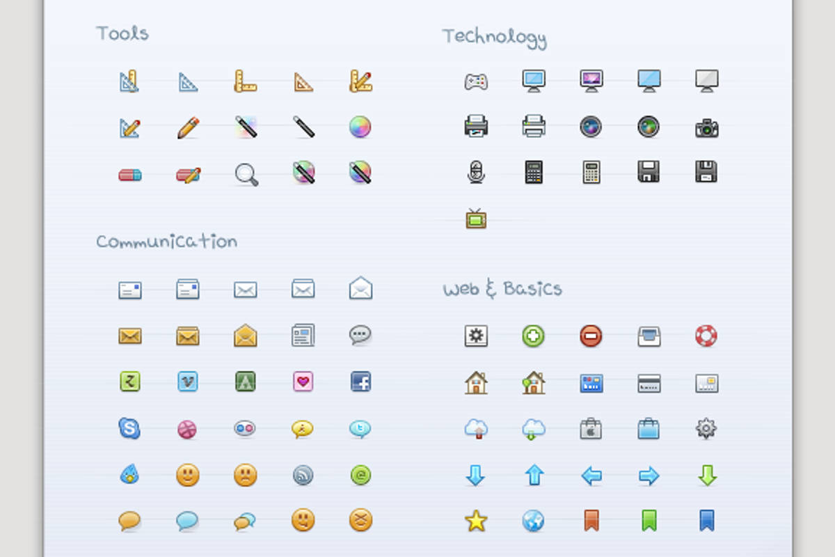 230+ Colored Minicons preview 2