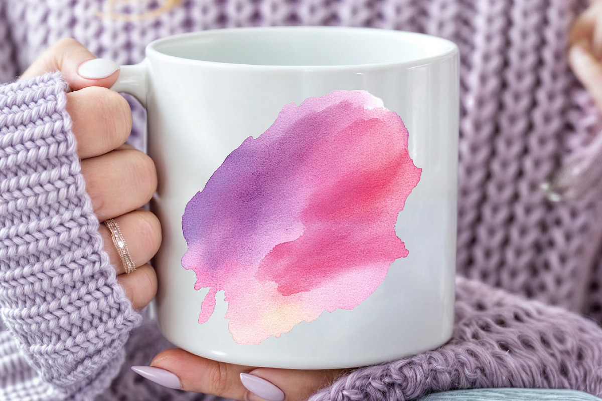 Colorful Water Stains Clipart, an Illustration by Rose Art (Photo 5 of 7)