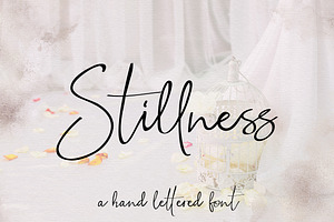 Stillness Handwritten Script Font