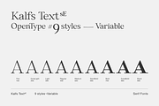 Kalfs Text sE, a Serif Font by silukEight (Thumbnail 3 of 10)