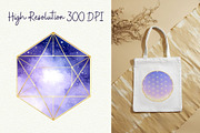 Celestial Sacred Geometry Clipart, an Object Graphic by Anna Design Studio (Thumbnail 5 of 8)