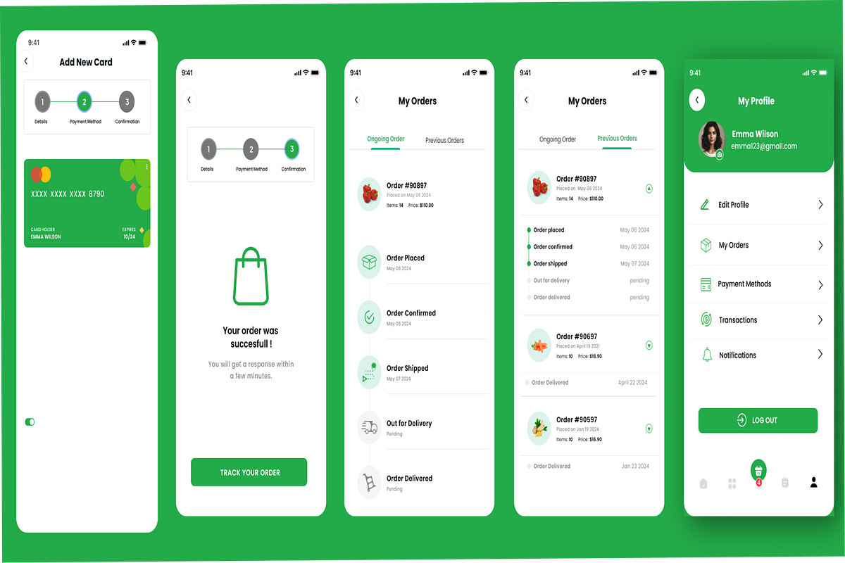 Edifresh - Grocery App Ui Kit, an App Template by NextifyApps (Photo 4 of 4)