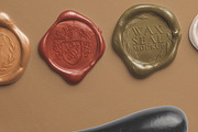 Metallic Wax Seal and Stamp Mockup, a Mockup by Custom Scene (Thumbnail 3 of 11)