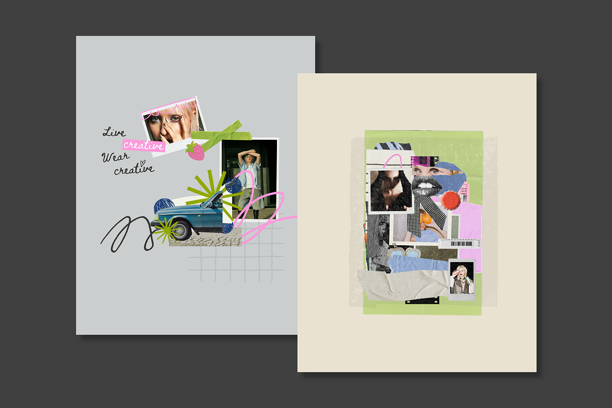 XVV Creative Collage Canva Templates, a Social Media Template by rainbojelia (Photo 10 of 14)