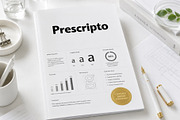 Prescripto - Medical Healthcare Font, a Sans Serif Font by HipFonts (Thumbnail 2 of 10)