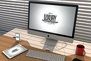 Luxury PowePoint Template, a Presentation Template by VladAlexandru93 (Thumbnail 1 of 4)
