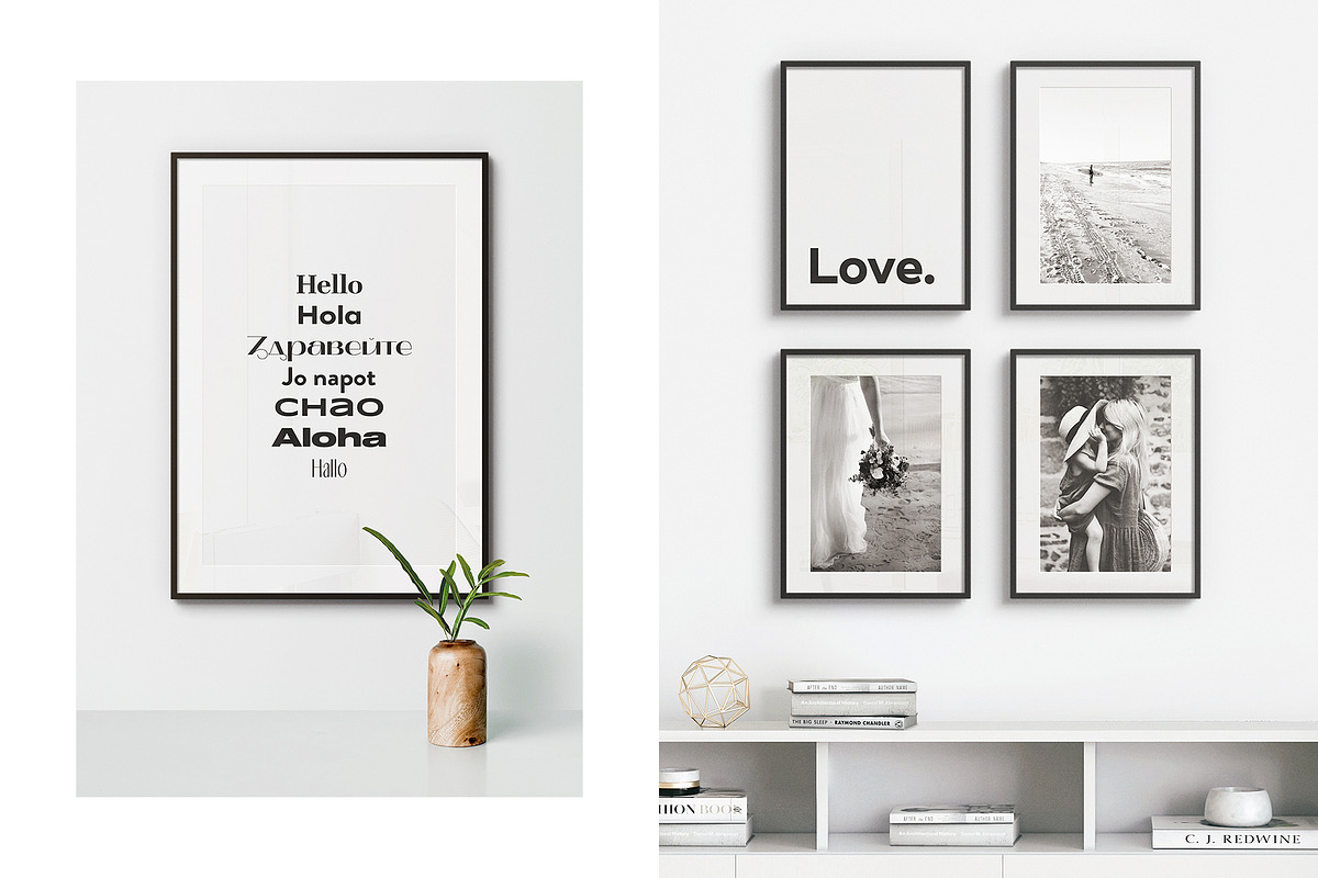 Minimal Frame Mockup Template Bundle, a Product Mockup by FoundImages (Photo 14 of 27)