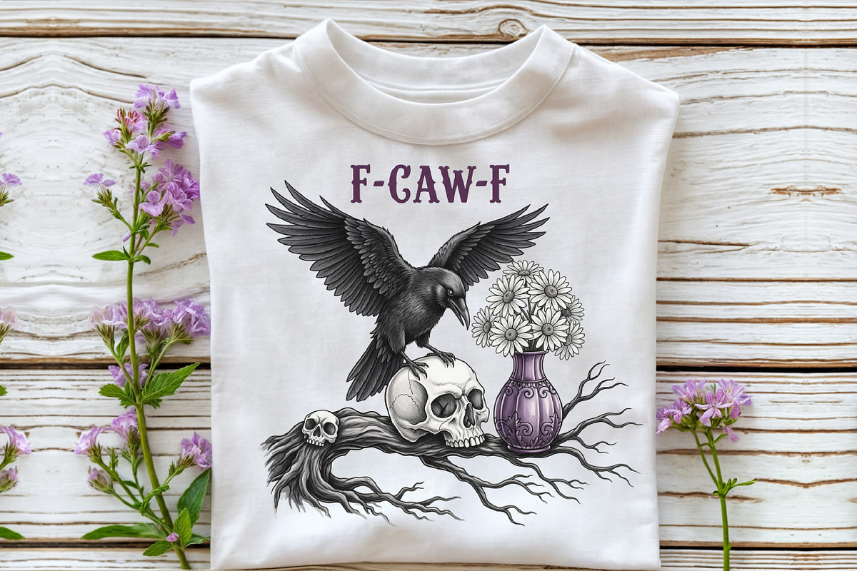 F-CAW-F Funny Halloween, an Illustration by DreamCafeArt (Photo 3 of 7)