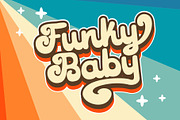 Retro Groovy - Retro Script Font, a Script Font by Densu Creative (Thumbnail 4 of 9)