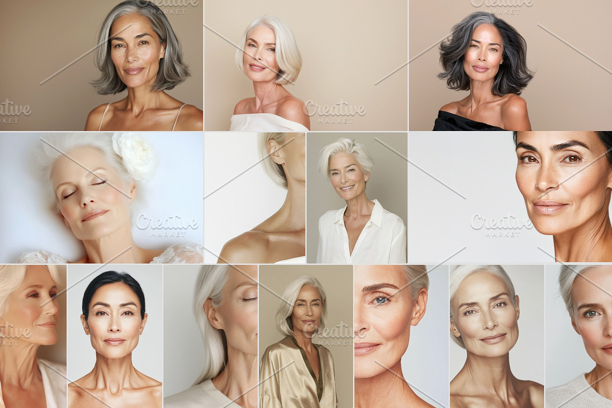 Diverse Mature Women Beauty Photos, a Beauty & Fashion Photo by Make Stories Studio (Photo 6 of 9)