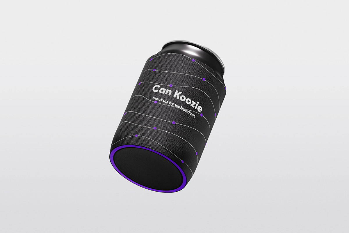 Can Cooler Mockup, a Cups & Container Mockup by WebAndCat (Photo 16 of 16)