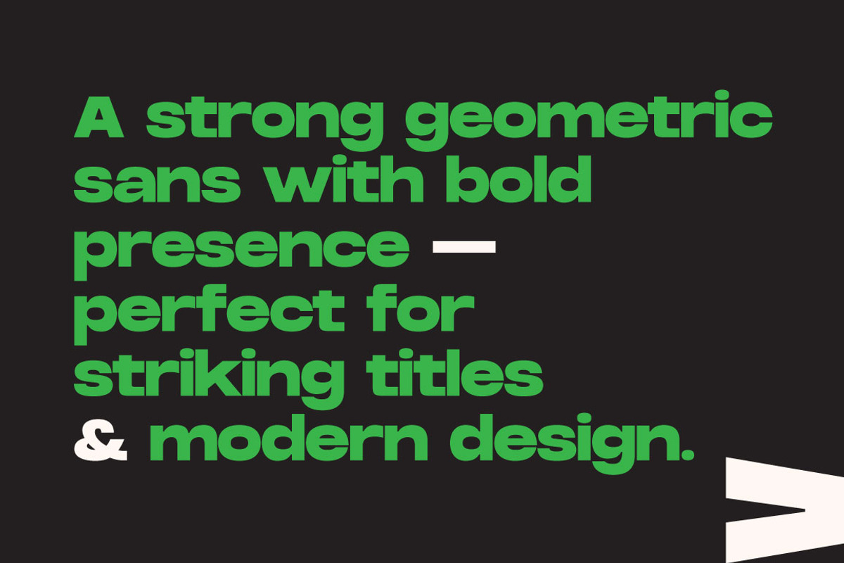 Halvex Black – Bold Geometric Sans, a Sans Serif Font by Juru Rancang Studio (Photo 7 of 8)