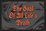 IC Kindwall - Organic Blackletter, a Blackletter Font by IronbirdCreative (Thumbnail 7 of 8)