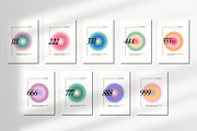 Angel Number Posters, a Poster Template by Factoryluv Shop (Thumbnail 2 of 4)