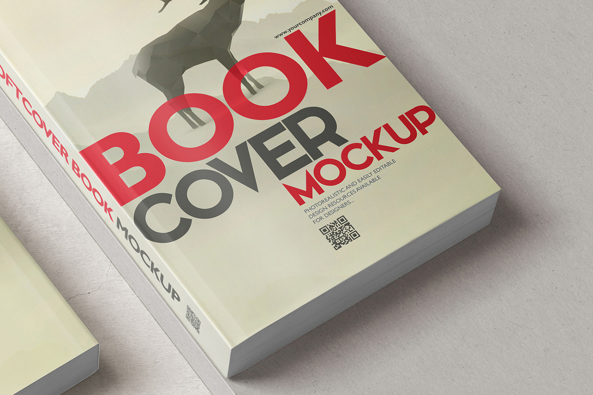 Book Cover Mockup, a Product Mockup by ZippyPixels (Photo 4 of 4)