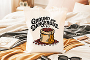 Caffeine & Chaos, Retro Coffee, an Object Graphic by GlitterCraft (Thumbnail 64 of 101)