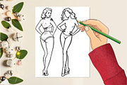 Lovely butts, an Illustration by DreamCafeArt (Thumbnail 7 of 7)