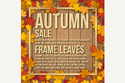Set of maple tree leaves frames., a Decorative Illustration by belander (Thumbnail 1 of 8)