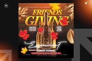 Thanksgiving Flyer Bundle – 8 PSD, a Flyer Template by Shajib Shikder (Thumbnail 2 of 9)