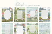 Cottagecore PNG Frames Illustrations, a Decorative Illustration by whiteheartdesign (Thumbnail 14 of 19)
