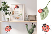 Watercolor Life Cycle Set, an Education Illustration by MayaNavits (Thumbnail 6 of 11)
