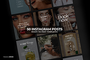 Luxury IV Therapy Instagram Posts, a Social Media Template by design4social (Thumbnail 2 of 8)