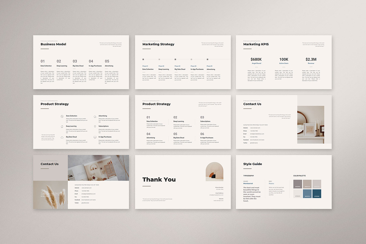 Simple Business Presentation CANVA, a Presentation Template by CreativityForest (Photo 17 of 17)