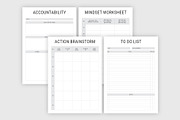 Life Self Help Planners InDesign, a Stationery Template by MNT-Creator (Thumbnail 10 of 10)