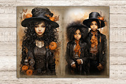 Halloween Journaling Pages, a Person Illustration by GlamArtZhanna (Thumbnail 7 of 9)