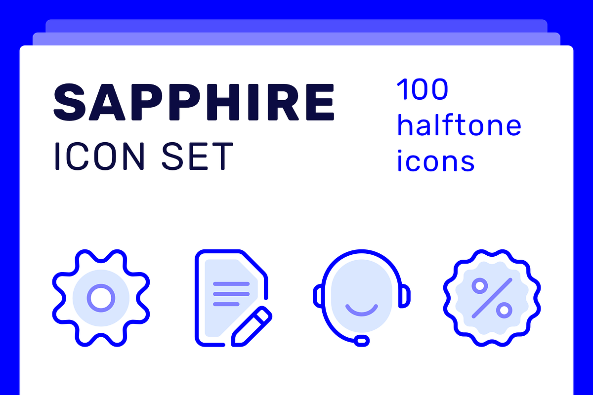 Sapphire 100 beautiful icons, an Outline Icon by iconland (Photo 1 of 5)