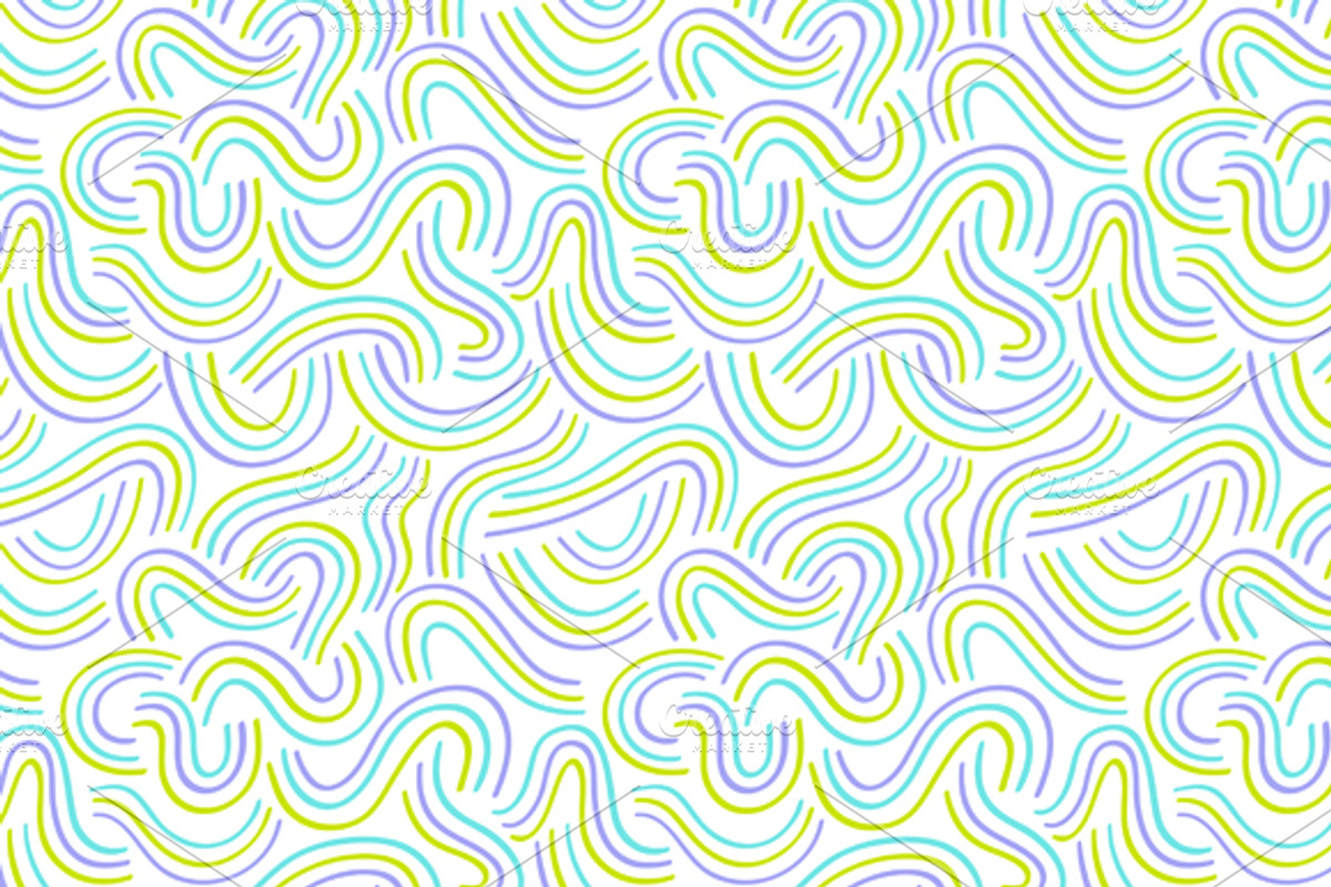 Neon Seamless Patterns preview 4