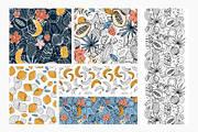 Tropical fruit illustrations, a Decorative Illustration by adehoidar (Thumbnail 2 of 6)