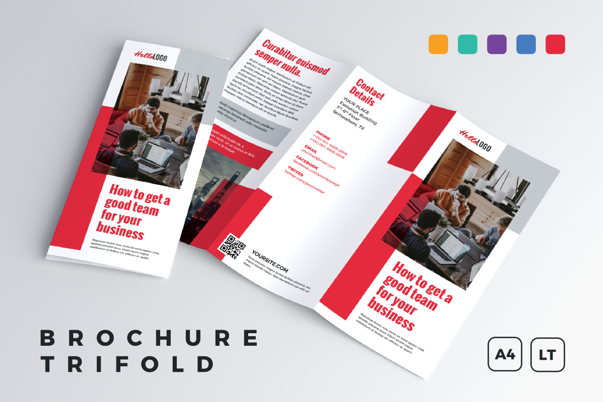 Brochure Trifold, a Brochure Template by graphicalcium (Photo 1 of 4)